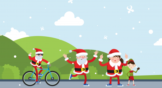 Santa Ride, Run, Ramble 2018